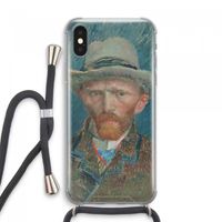 Van Gogh: iPhone XS Max Transparant Hoesje met koord Van Gogh: iPhone XS Max Transparant Hoesje met koord
