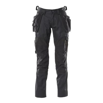 MASCOT 18531-442 Accelerate werkbroek met spijkerzakken zwart - maat 76C48