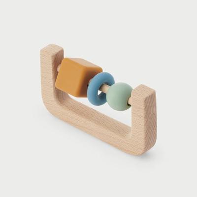 Tickit Silisoft Kralen Bijtspeelgoed - Neutrale Kleuren Tickit Silisoft Kralen Bijtspeelgoed - Neutrale Kleuren