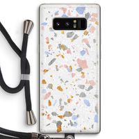 Terrazzo N°8: Samsung Galaxy Note 8 Transparant Hoesje met koord