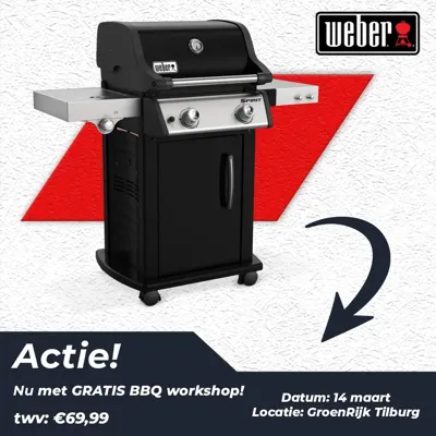 Weber Spirit e-225 gbs -zwart