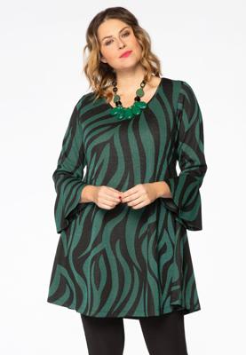 Yoek Tuniek wide bottom | Groen | Maat 46/48
