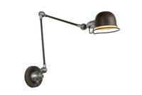 Lucide HONORE - Wandlamp - 1xE14 - Roest bruin Lucide HONORE - Wandlamp - 1xE14 - Roest bruin
