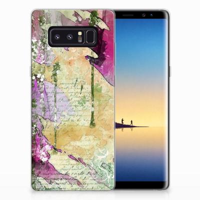 Smartphone hoesje Samsung Galaxy Note 8 Letter Painting
