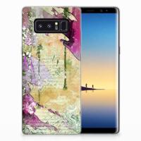 Smartphone hoesje Samsung Galaxy Note 8 Letter Painting