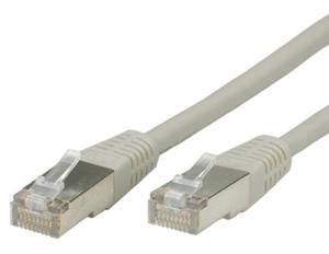 VALUE Patchkabel Cat.6 (Class E) S/FTP (PiMF), grijs, 2 m