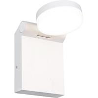 LED Tuinverlichting - Wandlamp Buitenlamp - Trion Nuri - 7.5W - Aanpasbare Kleur - Spatwaterdicht IP44 - Mat Wit - Aluminium - thumbnail