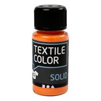 Creativ Company Textile Color Dekkende Textielverf Oranje, 50ml