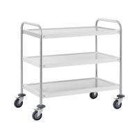 Serveerwagen - 3 Laden - tot 500 kg - Ronde buis
