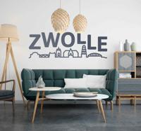 Zwolle skyline sticker - thumbnail