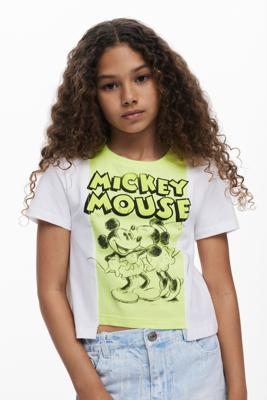 MICKEY™ MEISJES T-SHIRT - YELLOW - 11/12 MICKEY™ MEISJES T-SHIRT - YELLOW - 11/12
