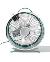 HEMA Tafelventilator Retro Ø25.8cm Groen (groen)