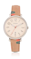 Horlogeband Fossil ES4133 Leder Beige 14mm - thumbnail