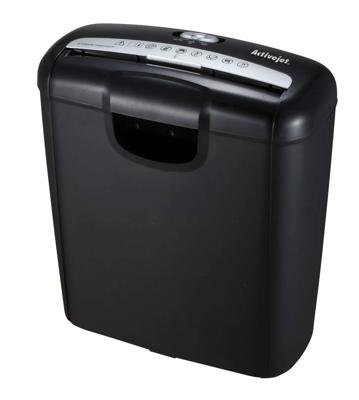 Activejet Shredder ASH-0601S papiervernietiger Reepversnippering 22 cm Zwart
