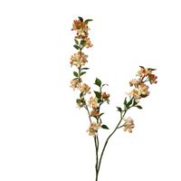 Kunstbloem blossom spray 101cm peach