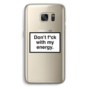 My energy: Samsung Galaxy S7 Transparant Hoesje