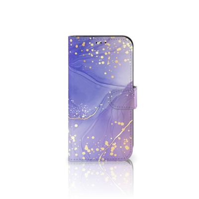 Hoesje voor Apple iPhone 13 Watercolor Paars