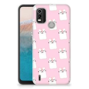 Nokia C21 Plus TPU Hoesje Sleeping Cats