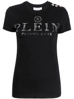 Philipp Plein t-shirt à ornements en cristal - Noir - thumbnail