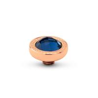 Melano Vivid Round Swirl Steentje Lake Blue | Rosé