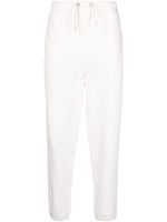 Polo Ralph Lauren pantalon de jogging rayé en coton mélangé - Blanc