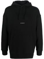 Givenchy hoodie à logo imprimé - Noir - thumbnail