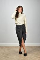 Isabel Marant rok Reilly JU0417FA-C4J12I anthracite