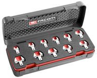 Facom koffer met metrische opzetsteeksleutels 9 x12 mm - 10.J11