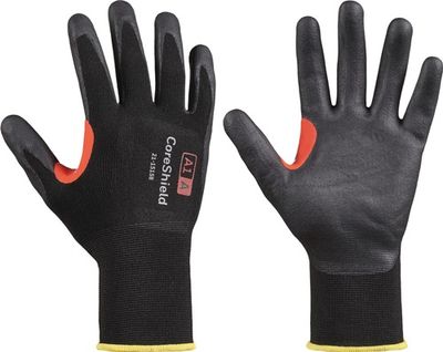 Honeywell Snijbestendige handschoen | maat 10 zwart | EN 388 PSA-categorie II | nylon tricot | 10 paar - 21-1515B/10XL 21-1515B/10XL