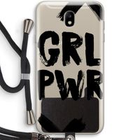 Girl Power #2: Samsung Galaxy J7 (2017) Transparant Hoesje met koord