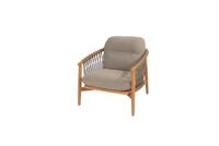 Nora lounge stoel teak - 4so