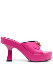 Versace mules Medusa à plaque logo - Rose