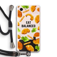 Eat Balanced: Pixel 3 XL Transparant Hoesje met koord