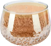 Waxinelichthouder Goud Glas 15cm