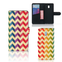 Xiaomi Redmi 8A Telefoon Hoesje Zigzag Multi Color - thumbnail