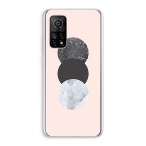 Marmeren cirkels: Xiaomi Mi 10T 5G Transparant Hoesje
