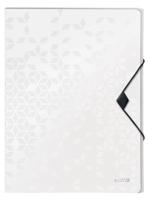 Leitz WOW elastobox ft A4, wit Leitz WOW elastobox ft A4, wit