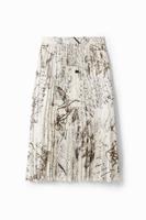 Midirok teksten - WHITE - S