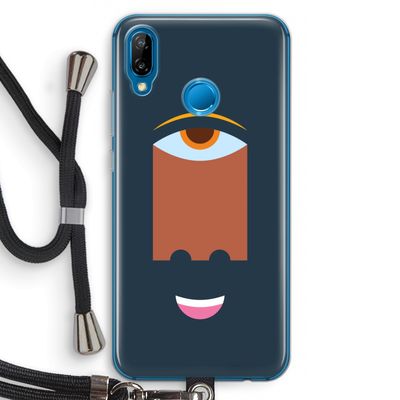 Mono M: Huawei P20 Lite Transparant Hoesje met koord