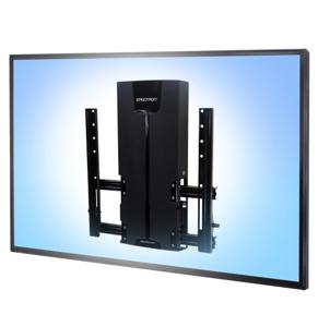 Ergotron 61-128-085 flat panel bureau steun 160 cm (63") Muur Zwart