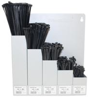 Dresselhaus Cable harness wall shelf black 5-fold,car