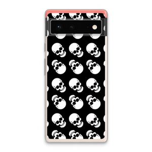 Musketon Skulls: Google Pixel 6 Transparant Hoesje