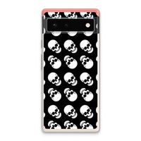 Musketon Skulls: Google Pixel 6 Transparant Hoesje