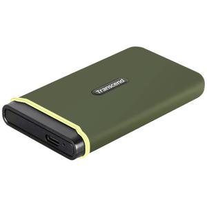 Transcend ESD380C 2 TB Externe SSD harde schijf USB-C, USB-A Groen TS2TESD380C