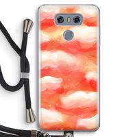 Lichte Wolken: LG G6 Transparant Hoesje met koord