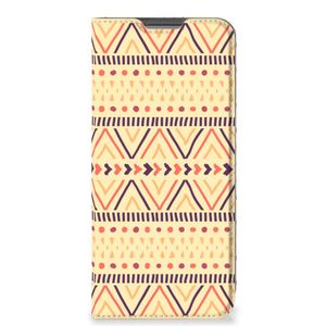 OPPO A96 | A76 Hoesje met Magneet Aztec Yellow