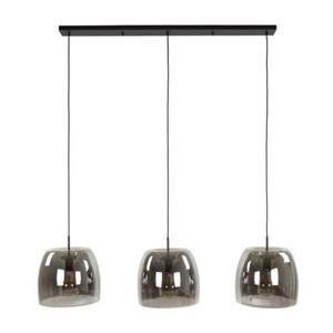 Hoyz Collection - Hanglamp 3L Drift Glass - Smoke Grey Glas