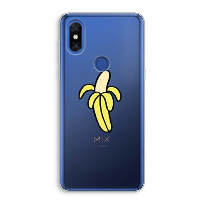 Banana: Xiaomi Mi Mix 3 Transparant Hoesje