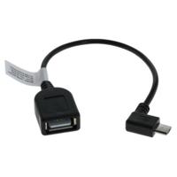 Adapterkabel micro-USB - OTG (On-The-Go) - 90graden