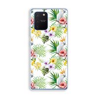 Gele kuif: Samsung Galaxy Note 10 Lite Transparant Hoesje